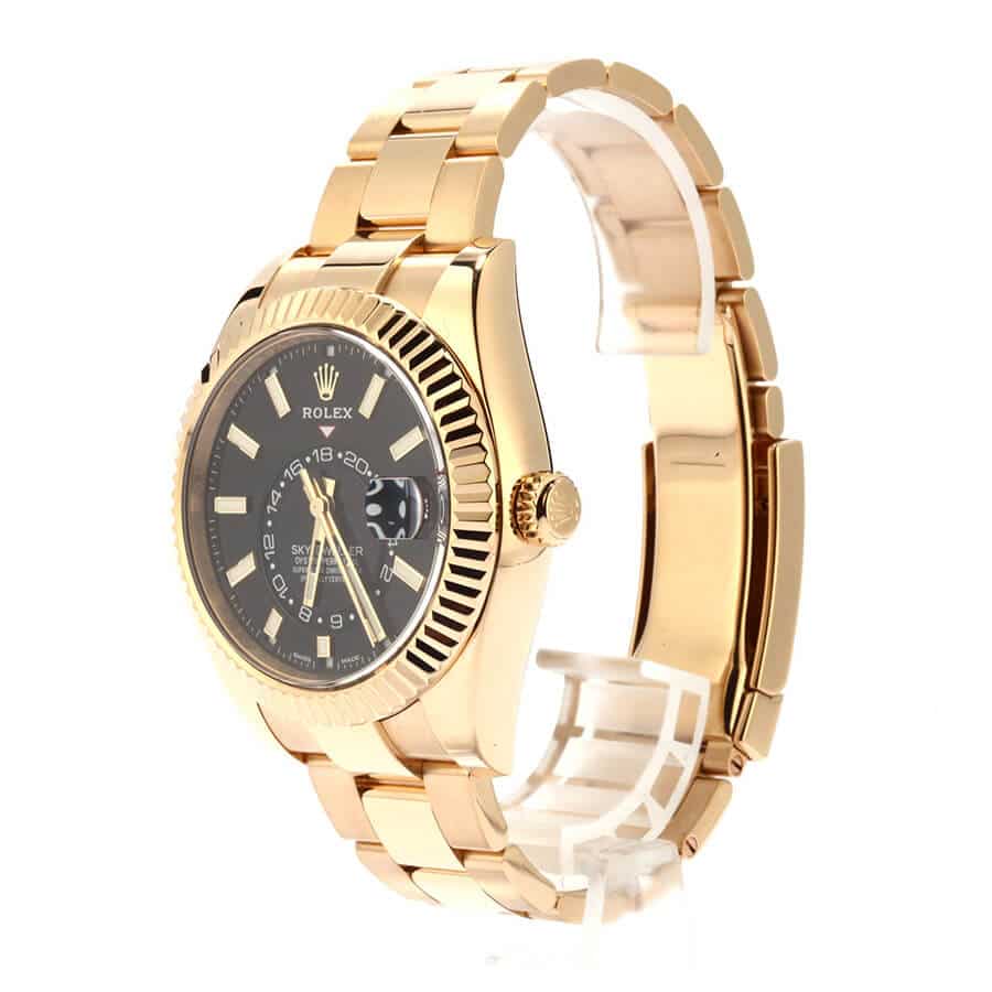 rolex-sky-dweller-black-dial-replica